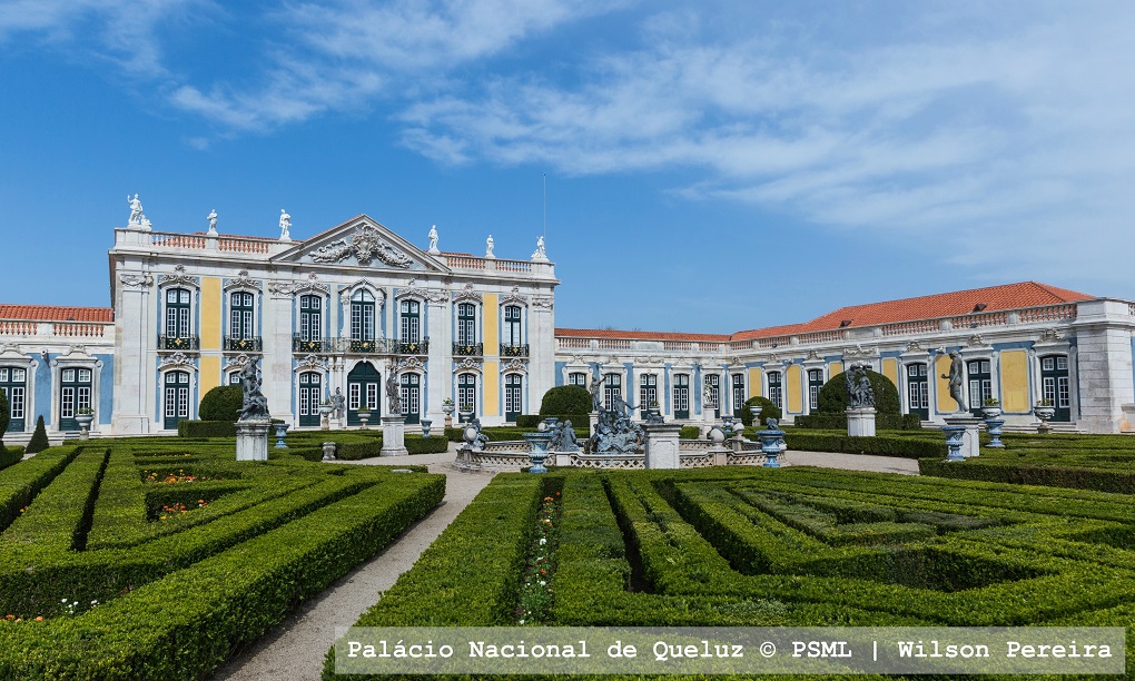 Entrada al Palacio Nacional y Jardines de Queluz © PSML | Wilson Pereira