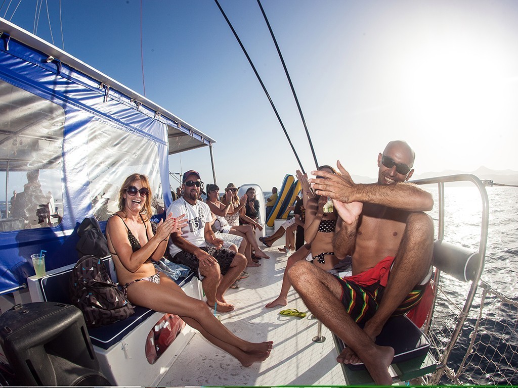 Crosiésere en Catamaran à La Graciosa - Living Tours