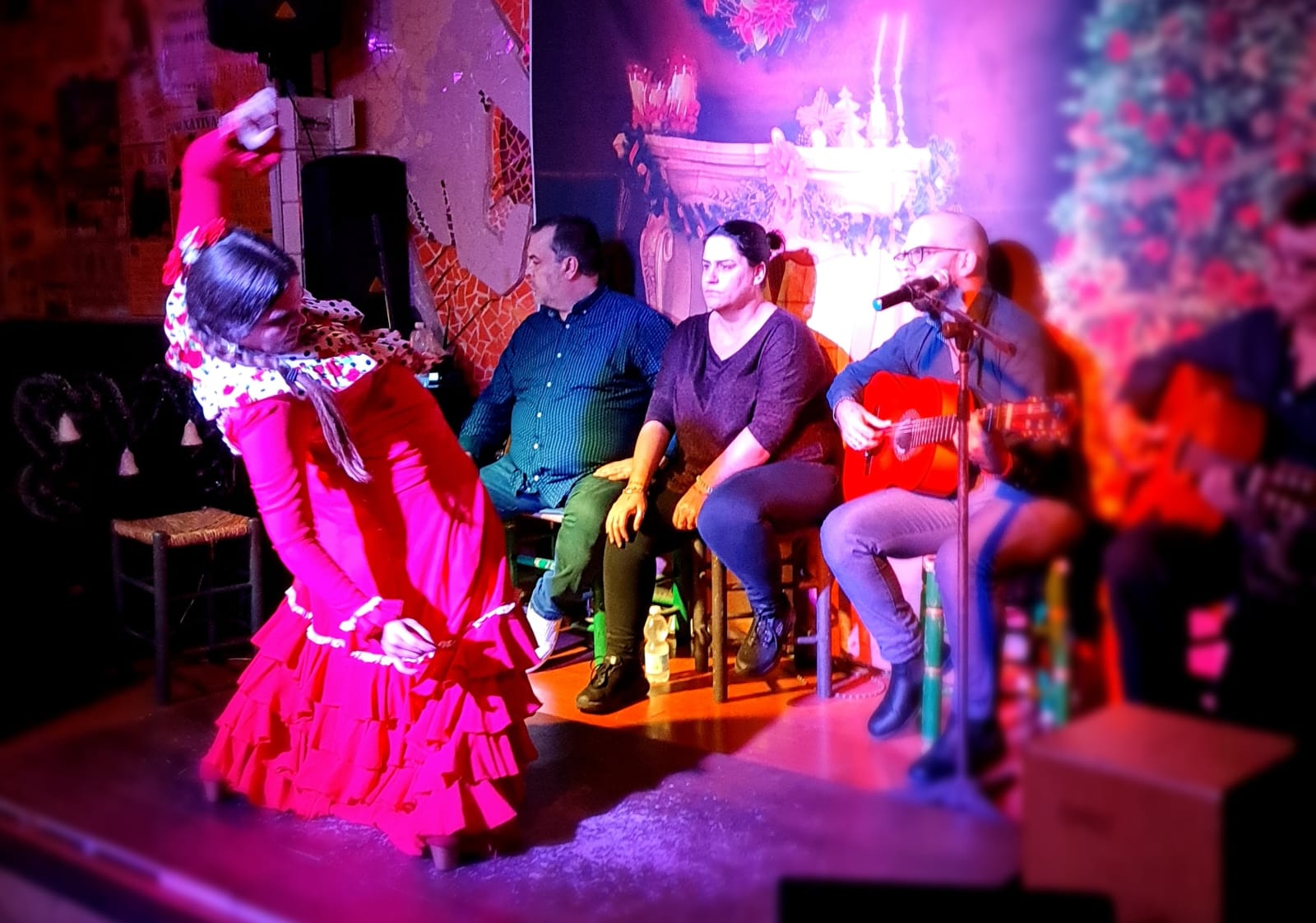 Dîner de Noël avec spectacle de flamenco par Living Tours