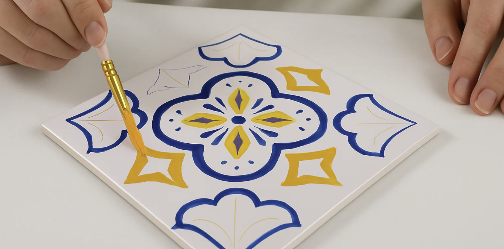 Traditional Portuguese tile painting in Porto - Living Tours