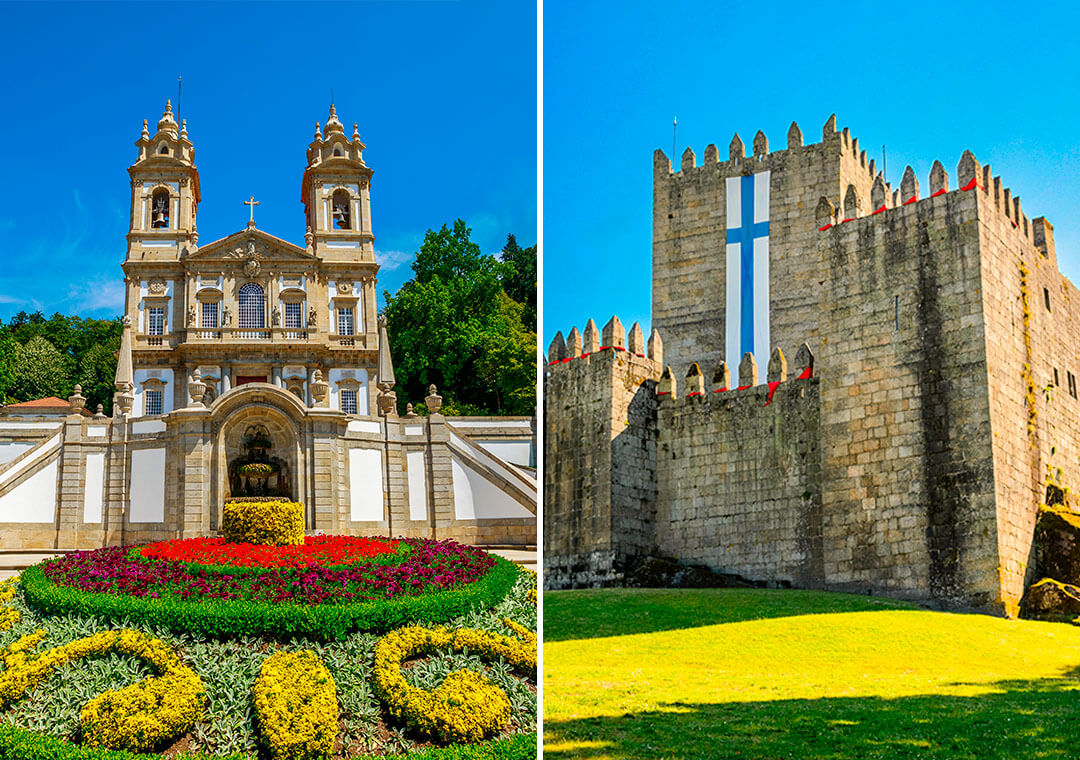 orientación a nombre de Humillar Excursión Braga y Guimarães - Joyas del Minho